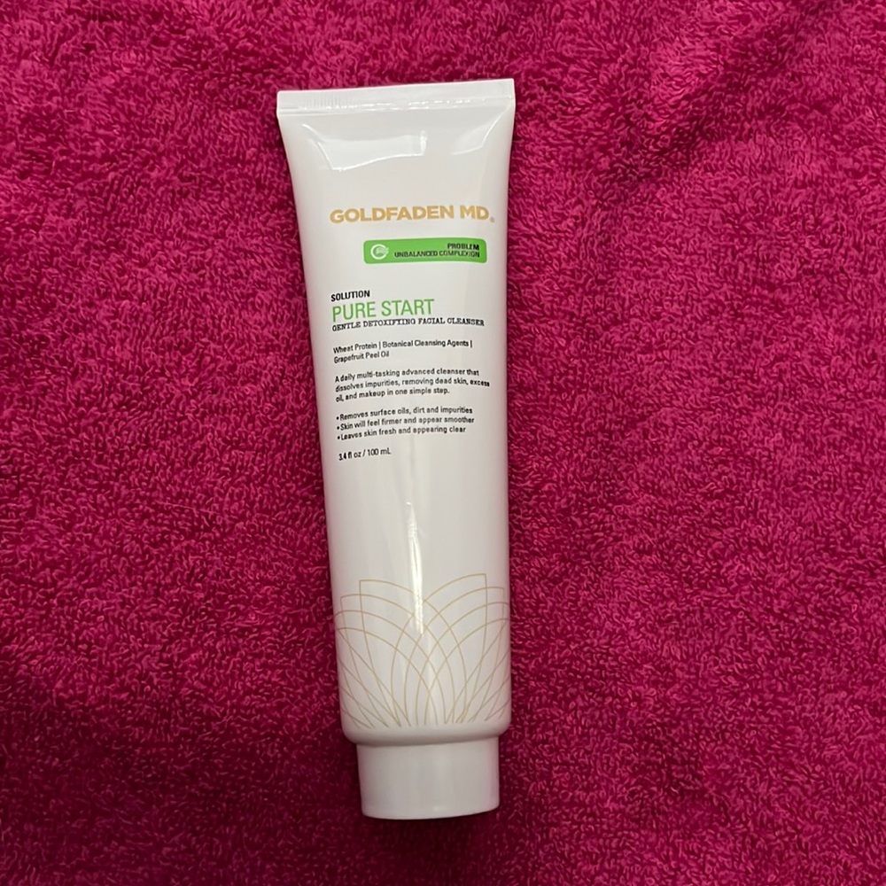 Goldfaden MD. pure start gentle detoxifying facial cleanser brand new